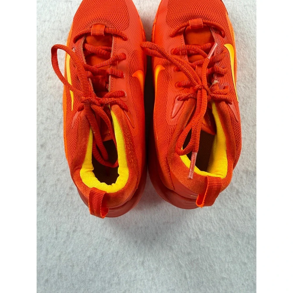 Nike IsoFly Big Kids Basketball Shoes Team Orange Gold FN4384-800 3.5Y